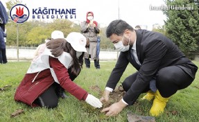 KAĞITHANE YEŞİLE BÜRÜNÜYOR