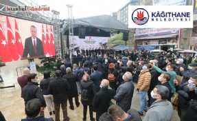 CUMHURBAŞKANI ERDOĞAN: ''KAĞITHANE MEYDANI ÇOK GÜZEL HALE GELDİ''