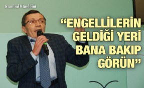 ENGELLİ MECLİS ÜYESİ CEMAL MERDAN, CHP’Lİ ÜYELERE CEVAP VERDİ