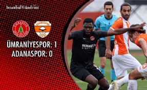 ÜMRANİYESPOR ERCAN'LA GÜLDÜ