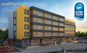 GÖKTÜRK’E YENİ YAPILACAK OKULUN TEMELİ ATILDI