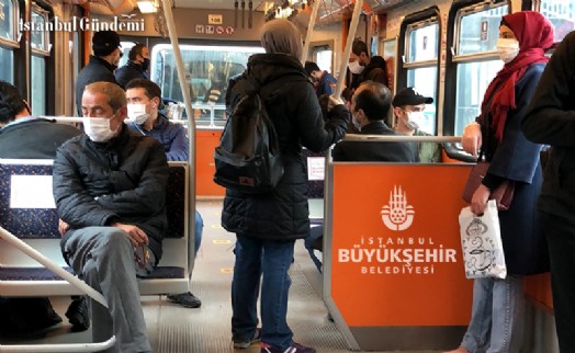 İSTANBUL’DA TOPLU TAŞIMA YÜZDE 18,3 AZALDI