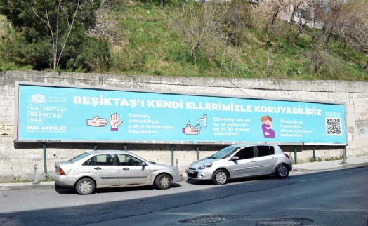 BEŞİKTAŞ’TA CORONAVİRÜS FARKINDALIĞI