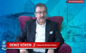 BAŞKAN KÖKEN: “RAMAZAN COŞKUSUNU, EYÜPSULTAN’DAN ONLİNE TÜM TÜRKİYE’YE YANSITACAĞIZ”