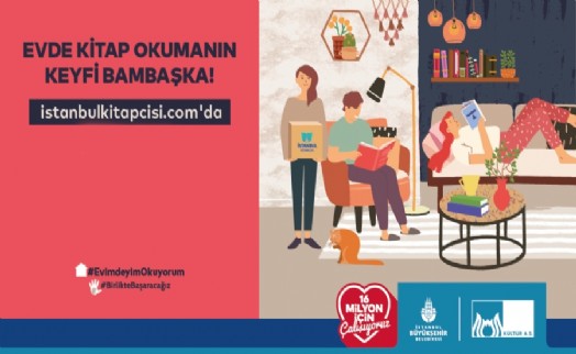 İBB’NİN KİTAP KAMPANYASINA YOĞUN İLGİ