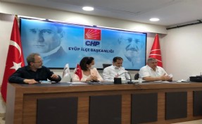 CHP EYÜPSULTAN’DAN KAFTANCIOĞLU’NA DESTEK