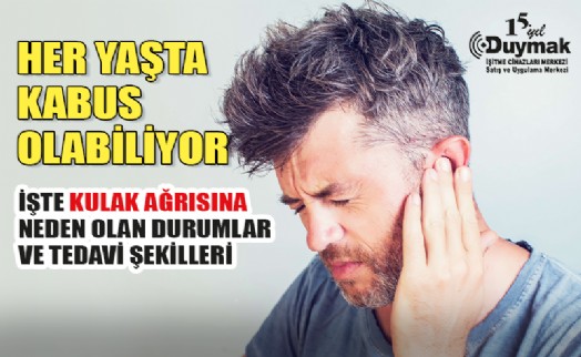 KULAK AĞRISI NEDEN OLUR? NE İYİ GELİR?