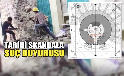 GALATA KULESİ'NİN YIKILAN DUVARI ALELACELE ÖRÜLDÜ AMA...