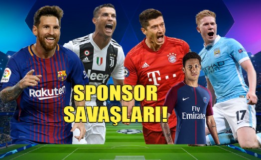 5 BÜYÜK LİGİN SPONSOR GELİRLERİ DUDAK UÇUKLATIYOR!