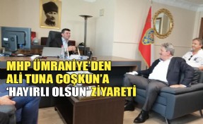 BAŞKAN ADNAN ÇAKIROĞLU YENİ İLÇE EMNİYET MÜDÜRÜ'NÜ ZİYARET ETTİ