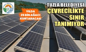 TUZLA BELEDİYESİ, KAMUNUN VE İSTANBUL’UN  EN BÜYÜK GÜNEŞ ENERJİSİ SANTRALİ’Nİ KURDU