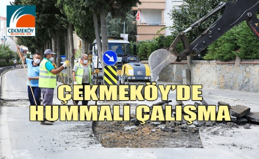 KIBRIS CADDESİ'NDE BAKIM ZAMANI