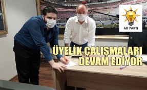 ÜYELİK FAALİYETLERİ DEVAM EDİYOR