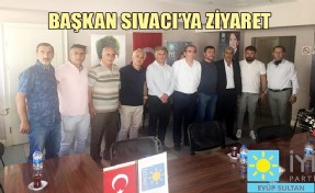 İYİ PARTİ EYÜPSULTAN İLÇE BAŞKANLIĞI'NDA ZİYARETLER HIZ KESMİYOR