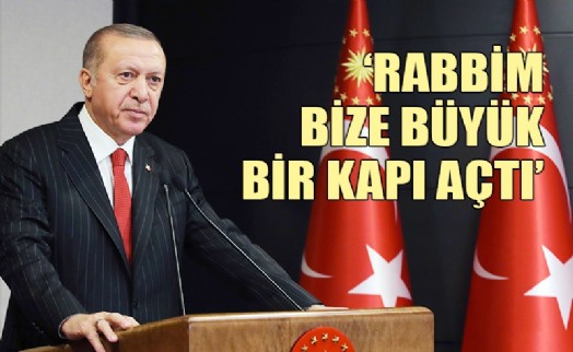 CUMHURBAŞKANI ERDOĞAN BÜYÜK MÜJDEYİ AÇIKLADI