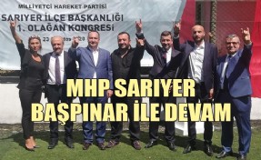 MHP SARIYER, HAKAN BAŞPINAR'A TESLİM