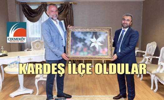 ÇEKMEKÖY BELEDİYESİ VE EDREMİT BELEDİYESİ ARASINDA KARDEŞ BELEDİYE PROTOKOLÜ İMZALANDI