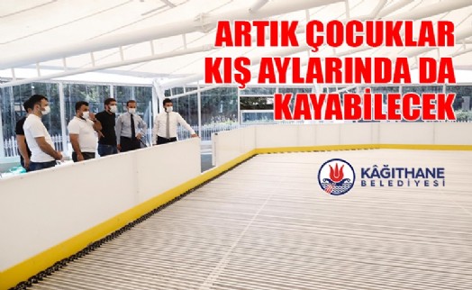 KAĞITHANE'YE DÖRT MEVSİMLİK BUZ PİSTİ