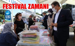 EL EMEĞİ ÜRÜNLERİ AÇIK HAVA FESTİVALİ BAŞLADI
