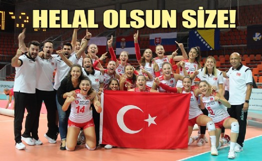 U19 KIZ MİLLİ TAKIMIMIZ AVRUPA ŞAMPİYONU