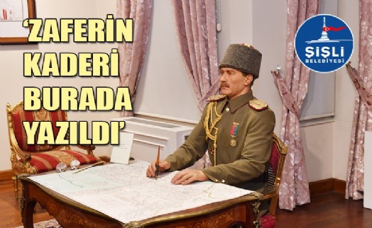 ATATÜRK’Ü ŞİŞLİ’DEKİ EVİNDE ANDILAR