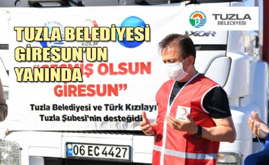 TUZLA'DAN GİRESUN'A YARDIM ELİ