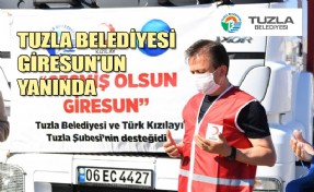 TUZLA'DAN GİRESUN'A YARDIM ELİ