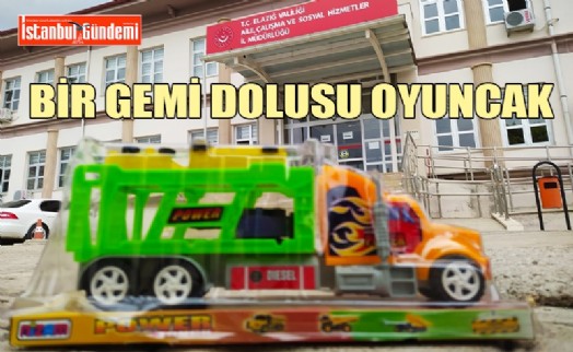 İDO’DAN ELAZIĞLI DEPREMZEDE ÇOCUKLARA BİR GEMİ DOLUSU OYUNCAK