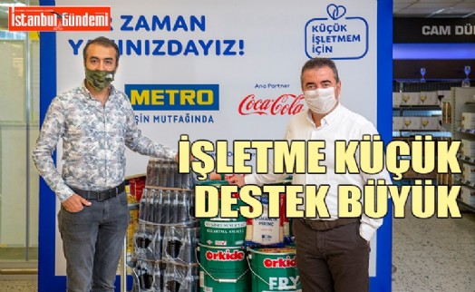 METRO'DAN 1500 KOBİ'YE CAN SUYU