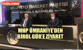 MHP ÜMRANİYE İLÇE BAŞKANLIĞI’NDAN BİROL GÜR’E ZİYARET