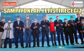 ÜMRANİYE’YE MUHTEŞEM BİR SPOR TESİSİ DAHA