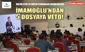 İBB MECLİSİ’NİN GÜNDEMİ ‘İSRAF’ OLDU