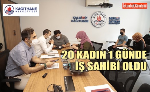 KAĞITHANE BELEDİYESİ'NDEN KADIN İSTİHDAMINA KATKI