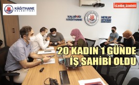 KAĞITHANE BELEDİYESİ'NDEN KADIN İSTİHDAMINA KATKI