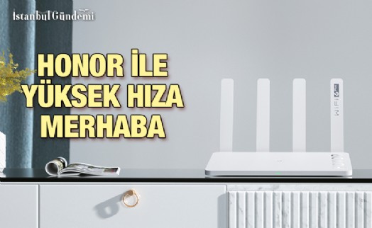 Wİ-Fİ 6 PLUS TEKNOLOJİSİ HONOR ROUTER 3 İLE TÜRKİYE’DE