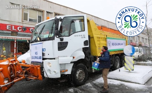 ARNAVUTKÖY BELEDİYESİ’NDEN KIŞ ÖNLEMİ