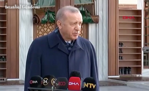 CUMHURBAŞKANI ERDOĞAN: ‘ERKEN SEÇİM SÖZ KONUSU DEĞİL’