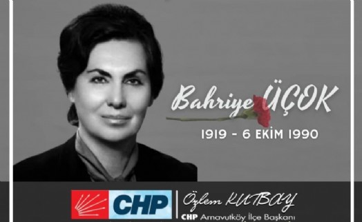 Özlem Kutbay katledilişinin 31. yılında Bahriye Üçok’u rahmetle andı