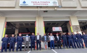 Başkan Albayrak itfaiyecilerle bir araya geldi