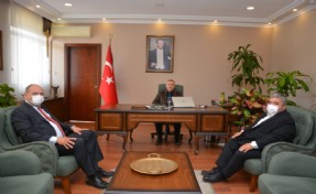 Başkan Özlen’den Çekmeköy Kaymakamlığı ve İlçe Emniyet Müdürlüğü’ne ziyaret