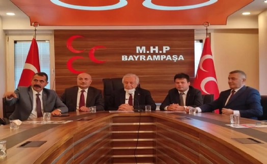 TBMM Başkanvekili Adan’dan MHP Bayrampaşa’ya ‘hayırlı olsun’ ziyareti