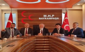 TBMM Başkanvekili Adan’dan MHP Bayrampaşa’ya ‘hayırlı olsun’ ziyareti