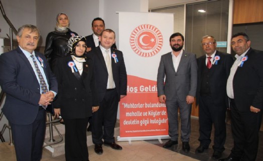 HÜDA PAR İstanbul İl Başkanlığı’ndan muhtarlara ziyaret