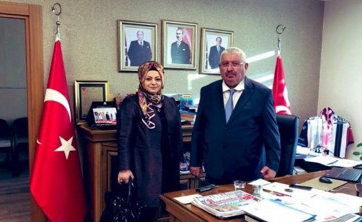 Başkan Karaalioğlu’ndan MHP Genel Başkan Yardımcısı Yalçın’a ziyaret
