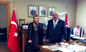 Başkan Karaalioğlu’ndan MHP Genel Başkan Yardımcısı Yalçın’a ziyaret
