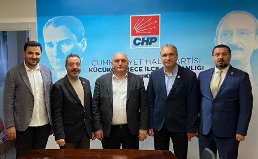 Başkan Turgay Özcan mevkidaşlarını ağırladı