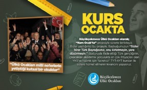 Küçükçekmece Ülkü Ocakları’ndan ‘Kurs Ocakta’ Projesi