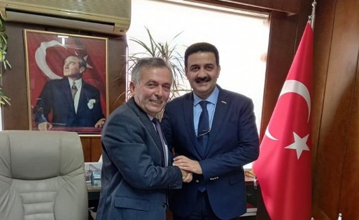 Başkan Karaçam, İstanbul Azerbaycan Kültür Evi Başkanı Hikmet Elp'i misafir etti