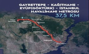 Gayrettepe-Kağıthane-Havalimanı Metro Hattı testten geçti