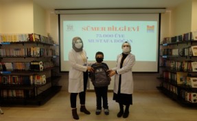 Zeytinburnu Bilgi Evleri 75 bininci üyesini kabul etti